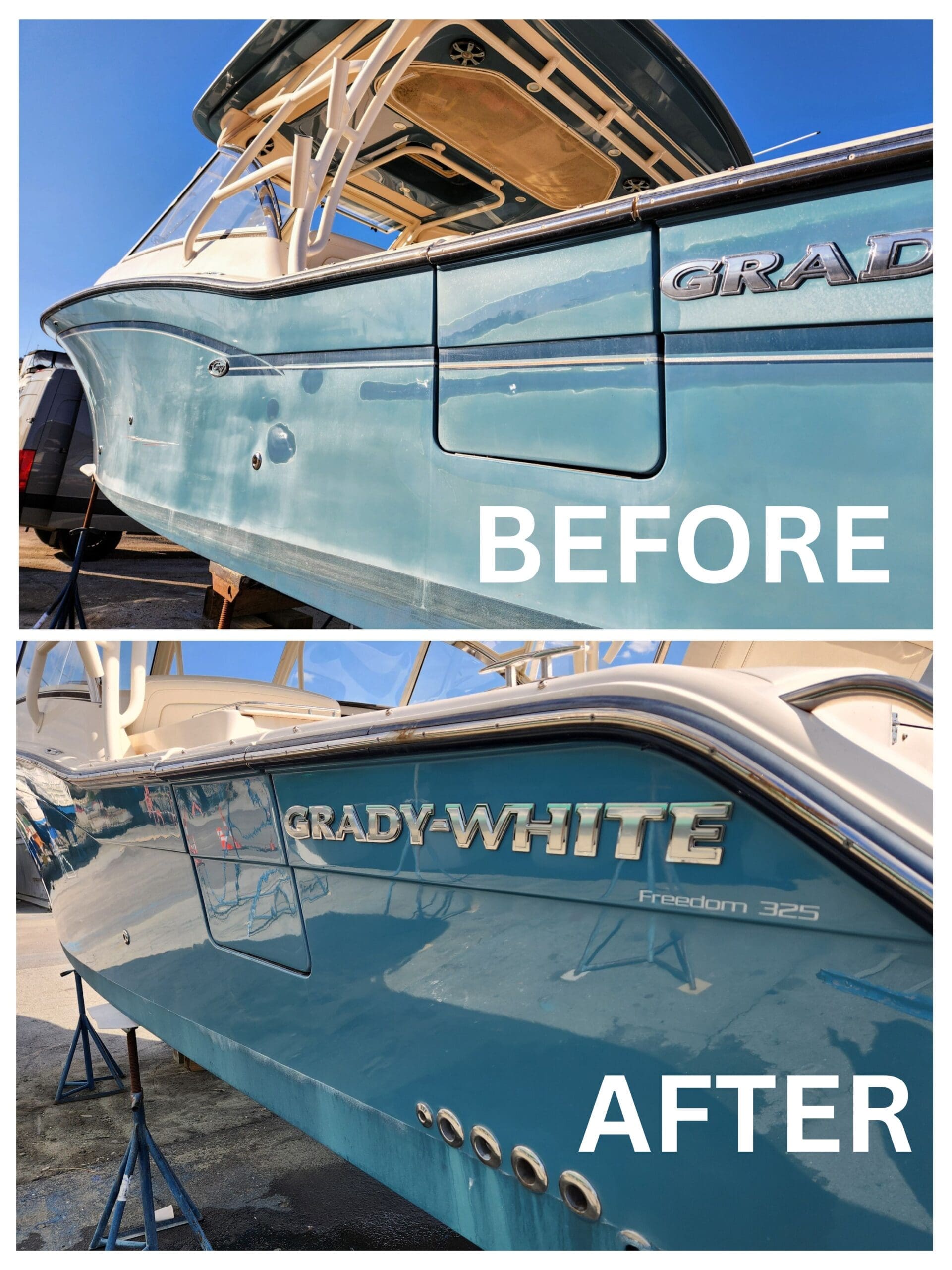 hilton head fiberglass boat repair boat reupholstered in charleston sc